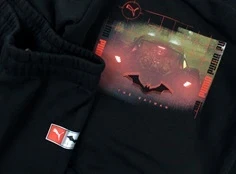 Puma sweatset Batman black